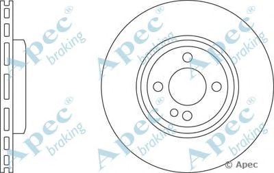 APEC BRAKING dsk2626 -  Тормозной диск